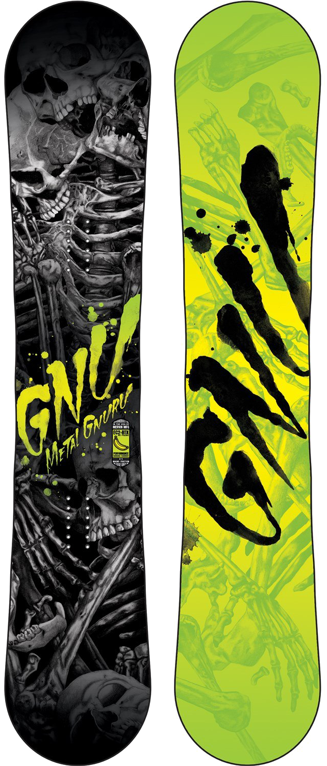 G N U Metal Guru Snowboard Design