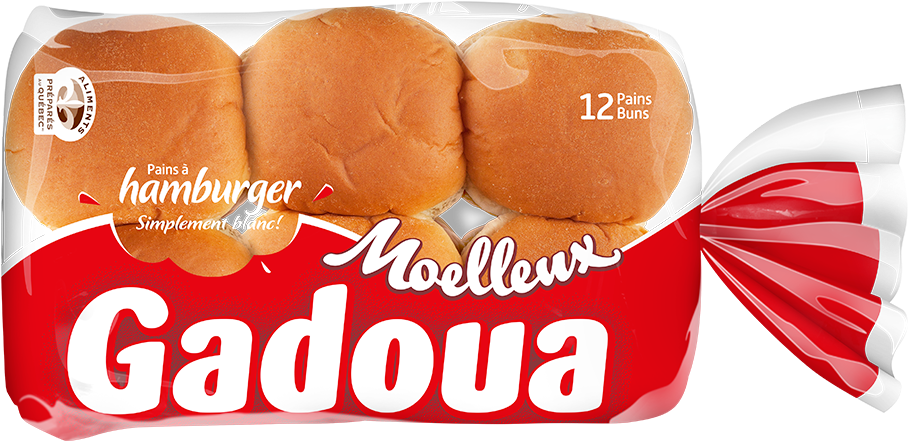 Gadoua Hamburger Buns Packaging