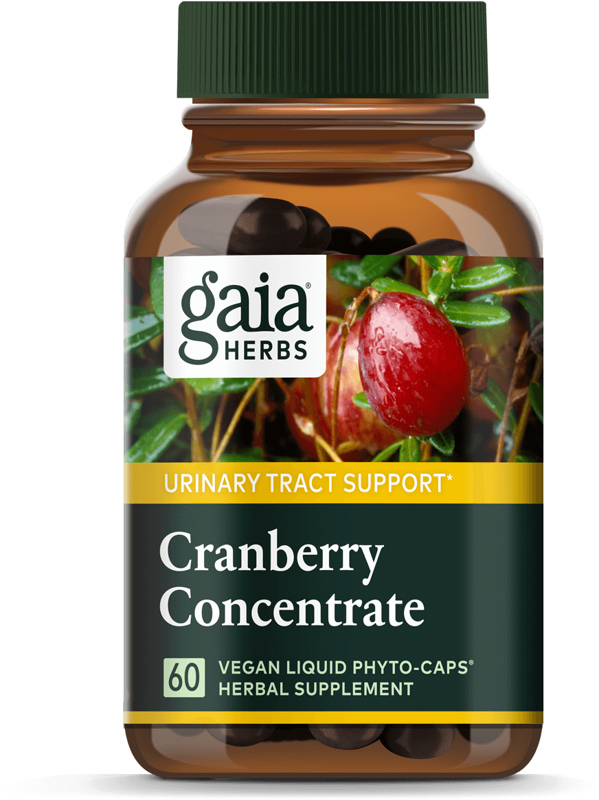 Gaia Herbs Cranberry Concentrate Bottle