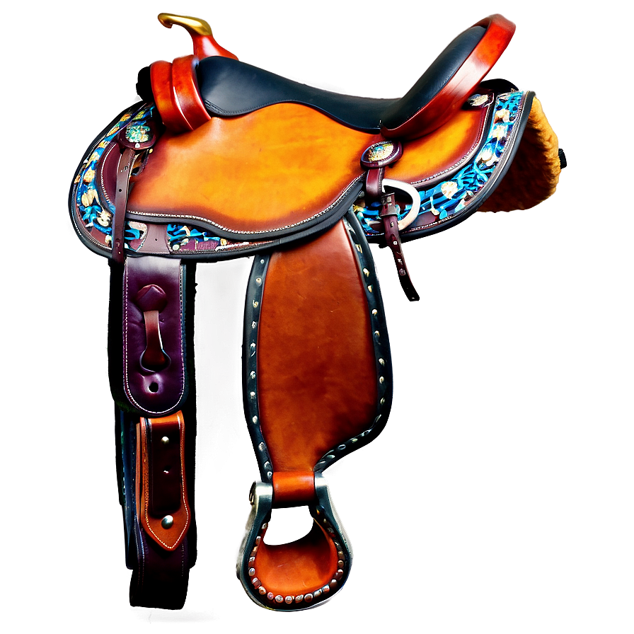 Gaited Horse Saddle Png 23