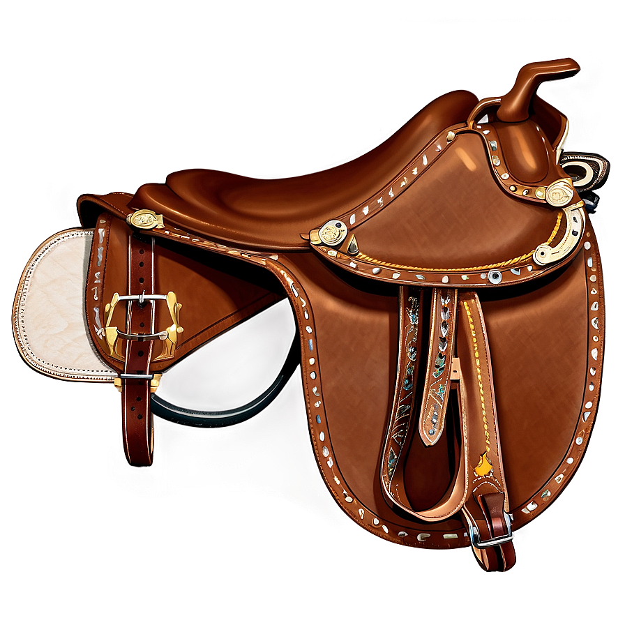 Gaited Horse Saddle Png Liw