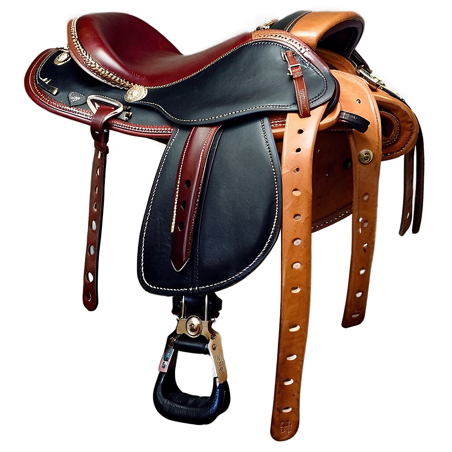 Gaited Horse Saddle Png Msr71