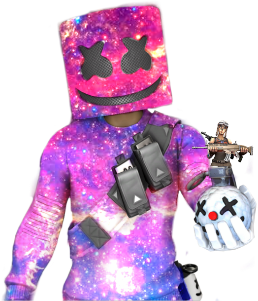 Galactic Marshmello Cosmic Outfit