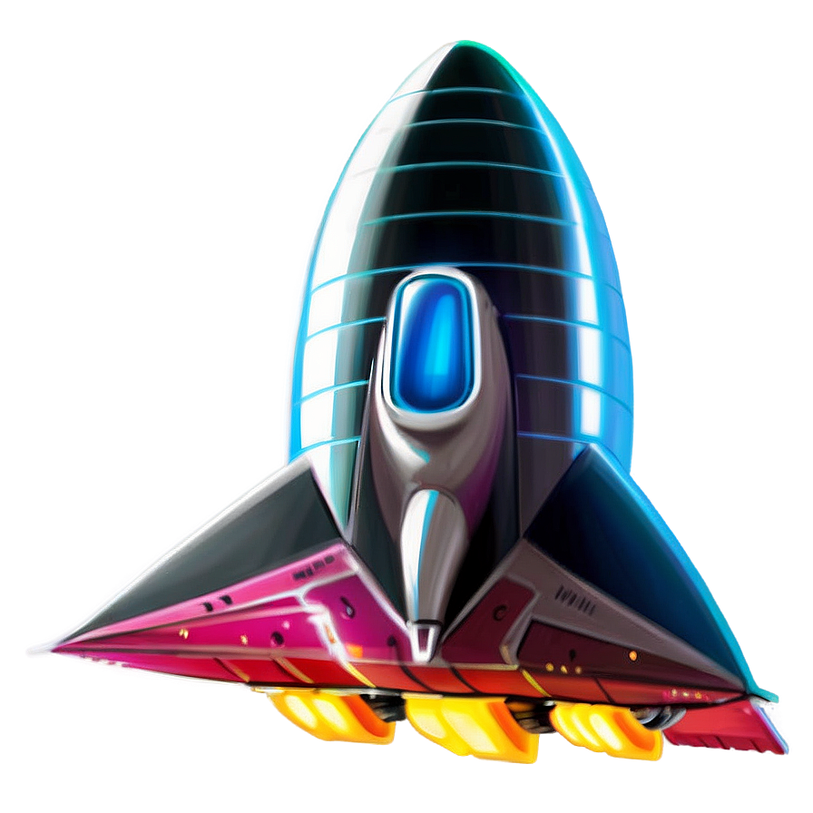 Galactic Rocketship Png Bqw