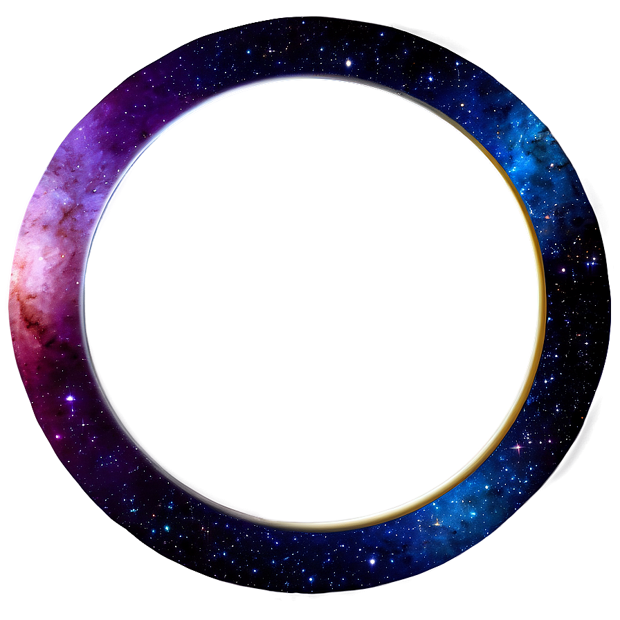 Galaxy Circle Frame Png Enw