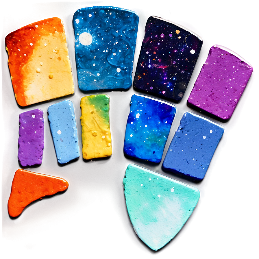 Galaxy Paint Palette Png Aku