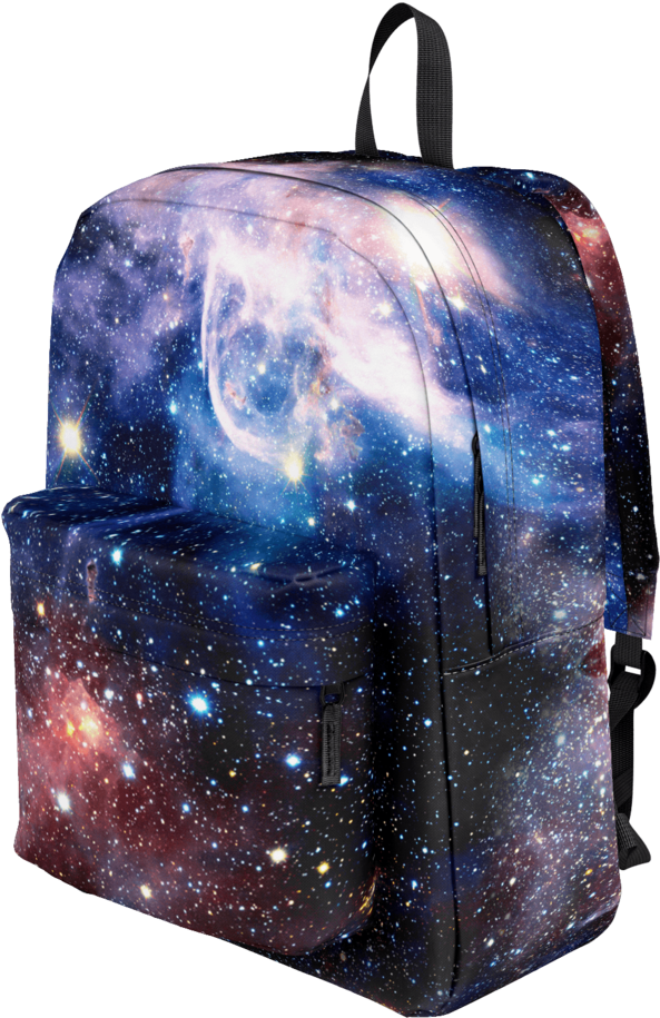 Galaxy Print Backpack