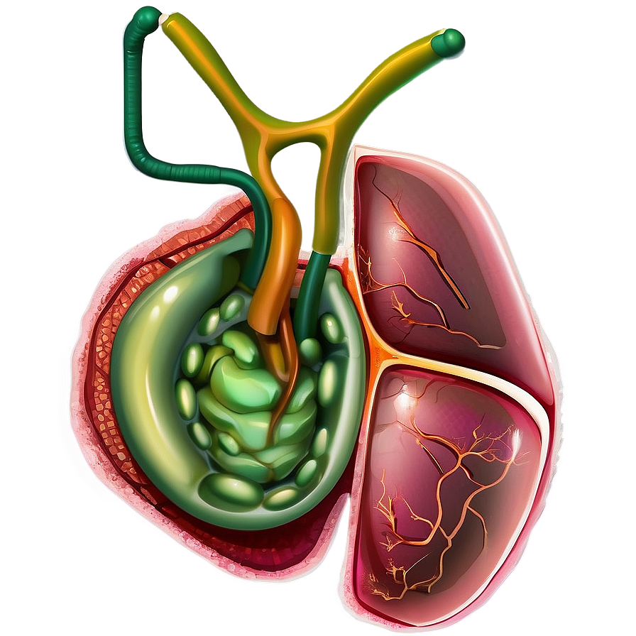 Gallbladder Surgery Illustration Png 06252024