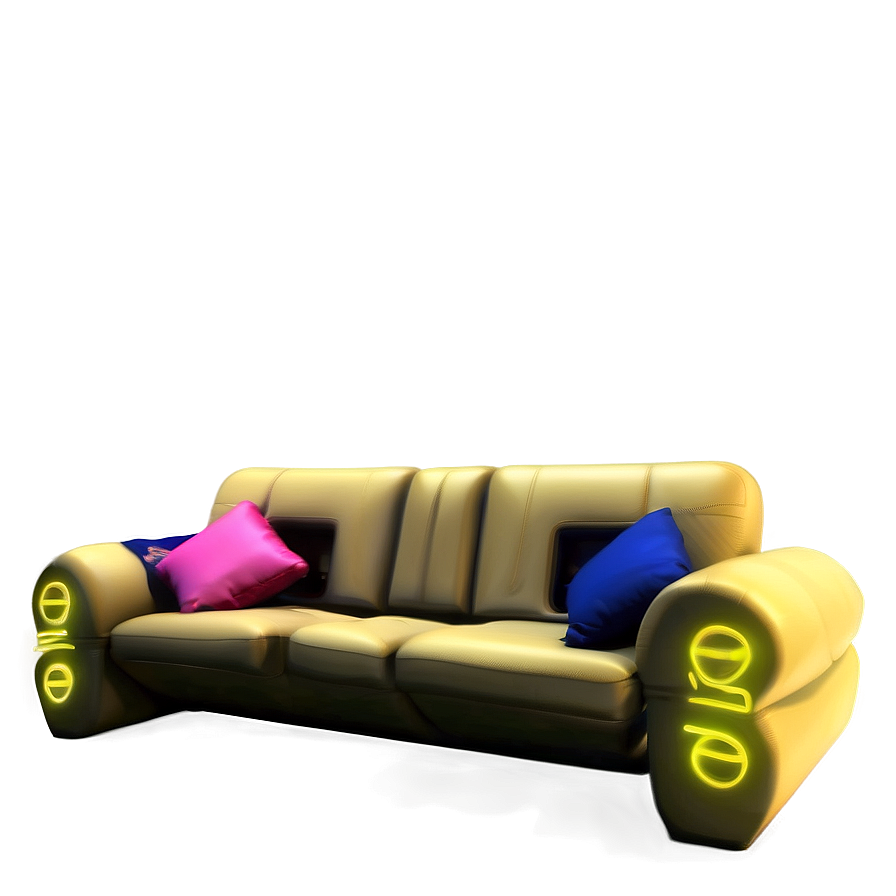 Gaming Comfort Couch Png 05252024