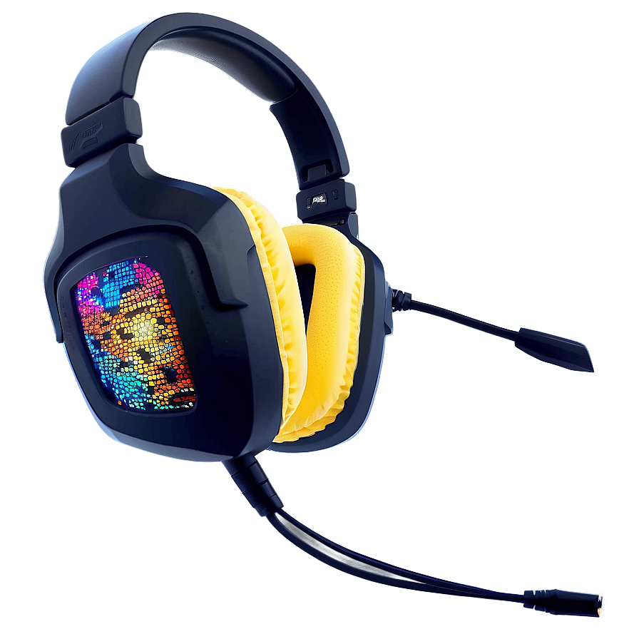 Gaming Headphones With Sound Isolation Png 06122024