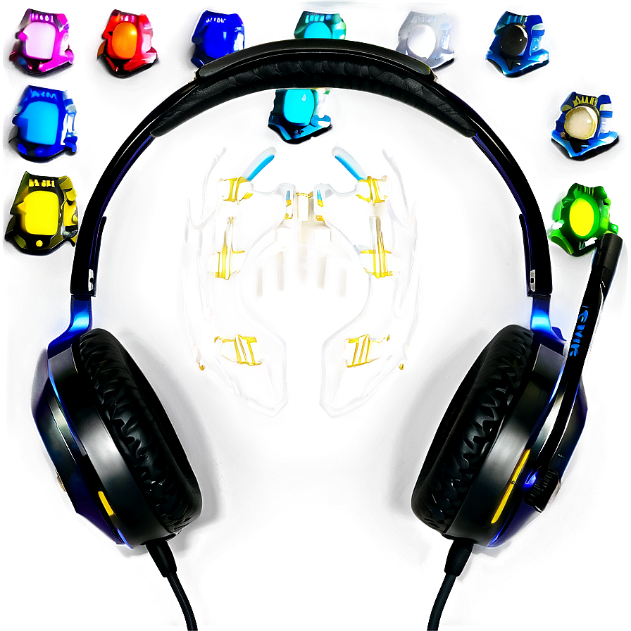 Gaming Headset With Led Lights Png Nqx79