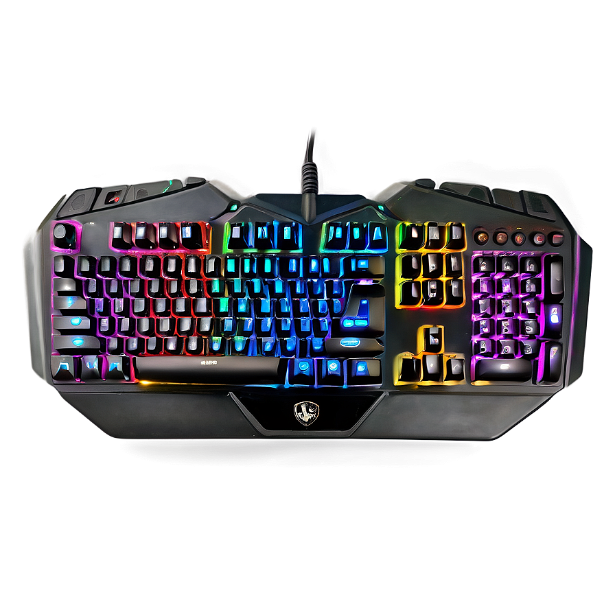 Gaming Keyboard With Adjustable Feet Png Ent