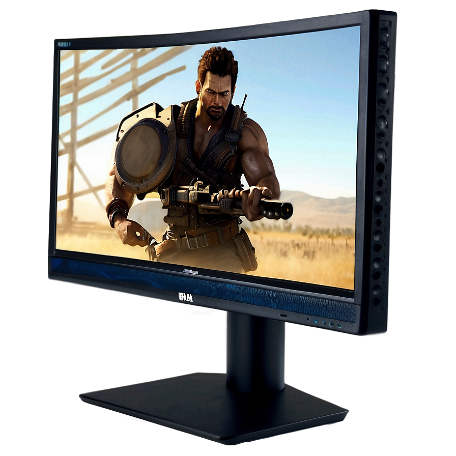 Gaming Monitor With Speakers Png Dap