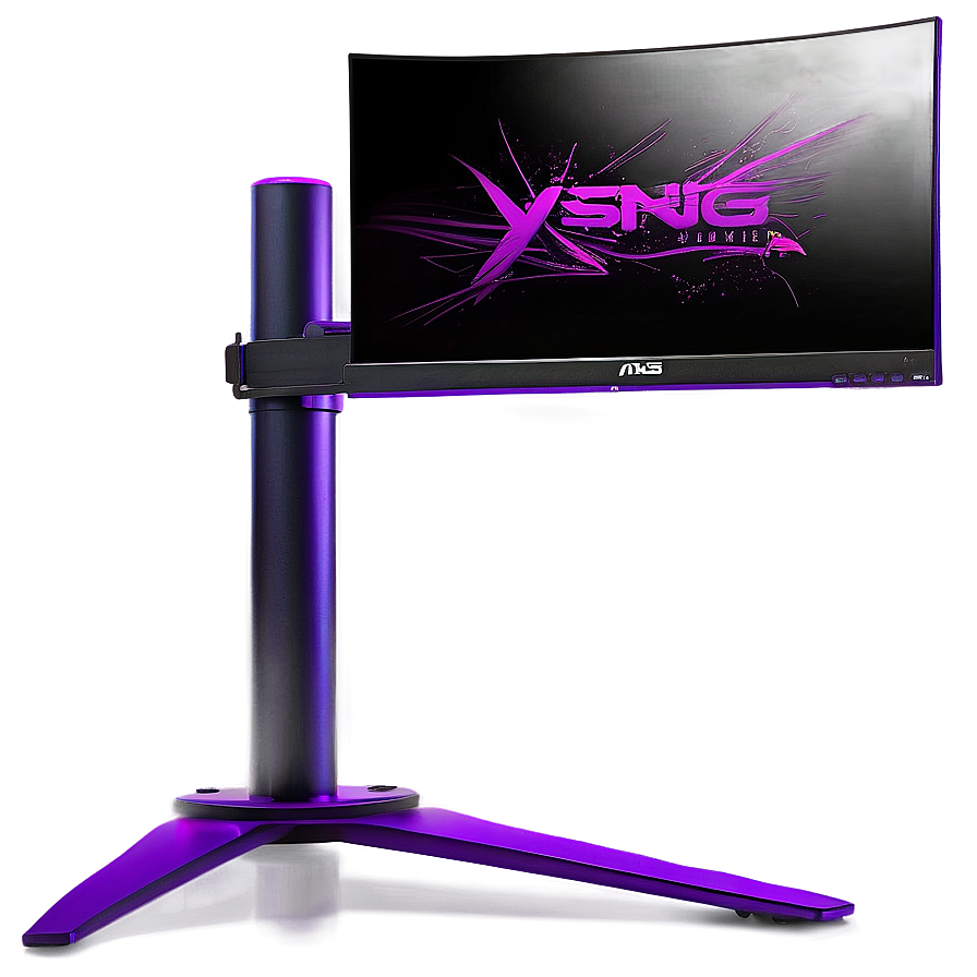 Gaming Monitor With Stand Png 06212024