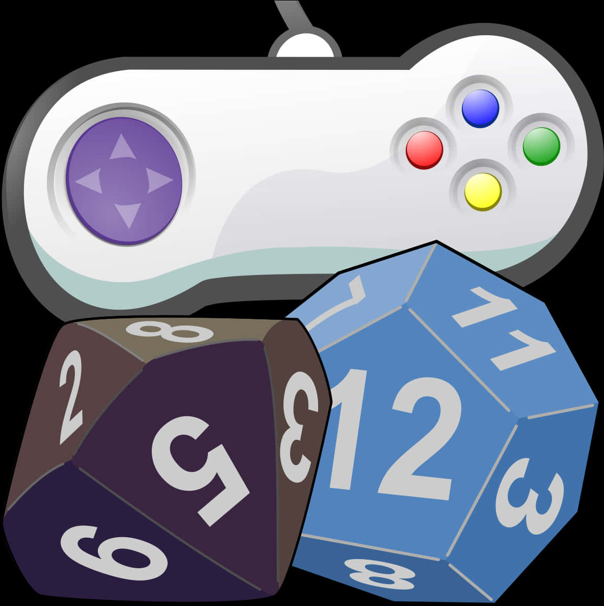 Gamingand Roleplay Dice Icon