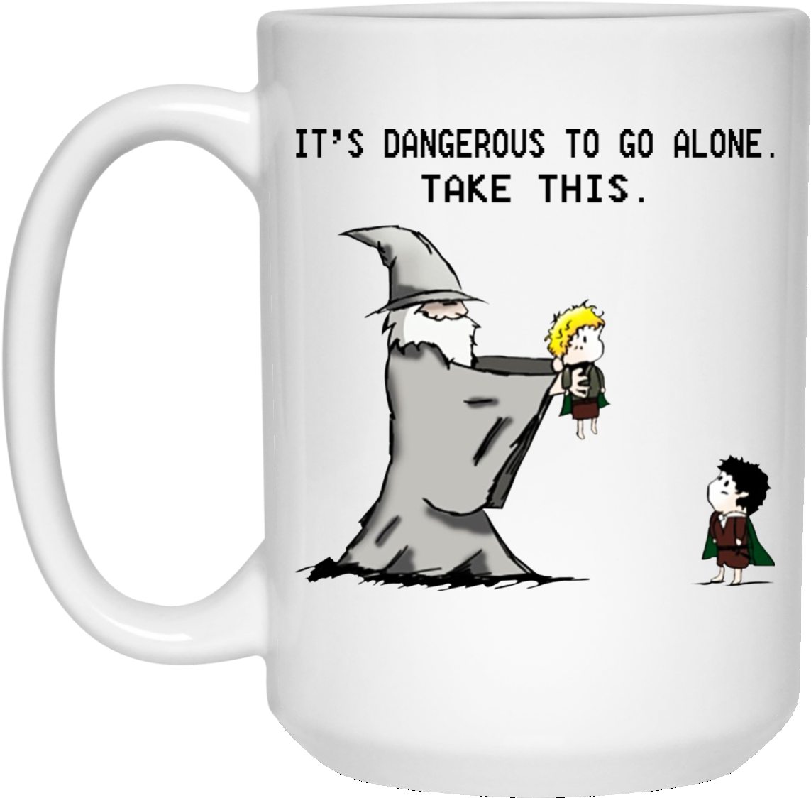 Gandalfand Hobbit Adventure Mug