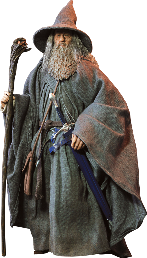 Gandalfthe Wizard Full Length Portrait