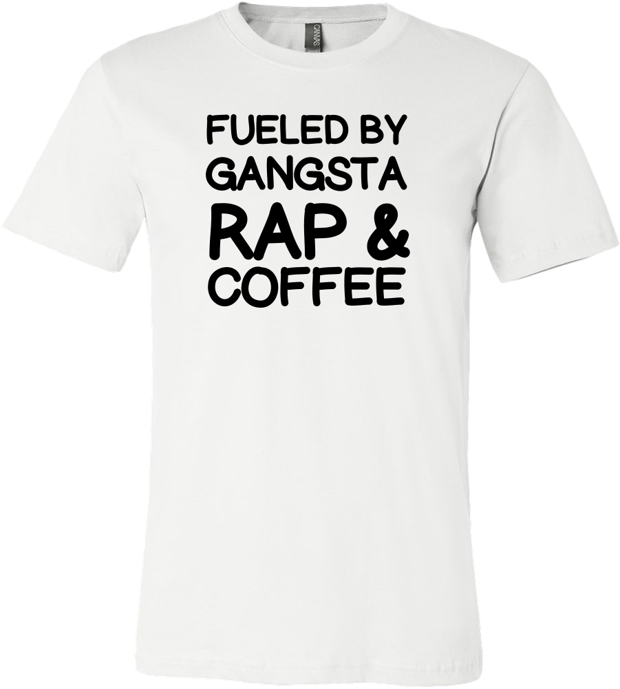Gangsta Rap Coffee T Shirt Design