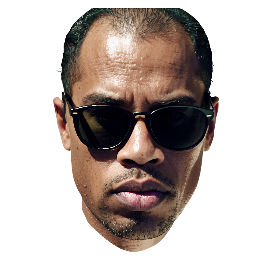 Gangster Glasses On Face Png Umq15