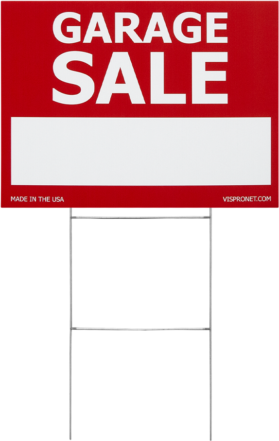 Garage Sale Sign Blank Banner