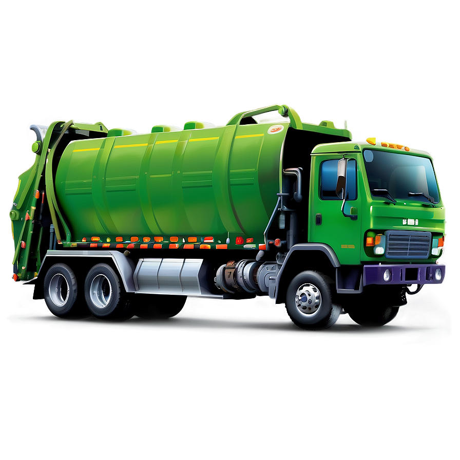 Garbage Truck Art Png 97