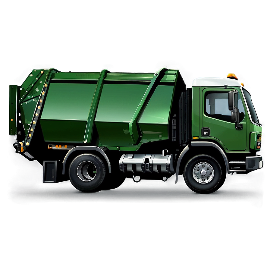 Garbage Truck Art Png Igo