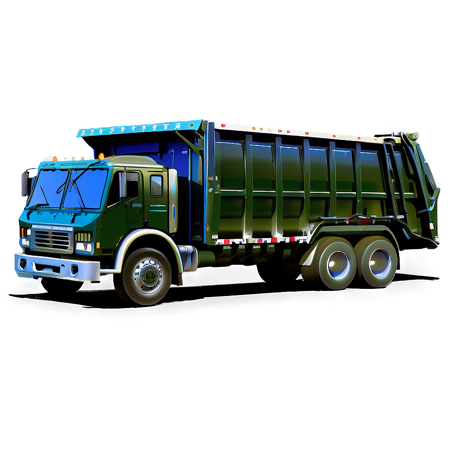 Garbage Truck Sketch Png 06282024