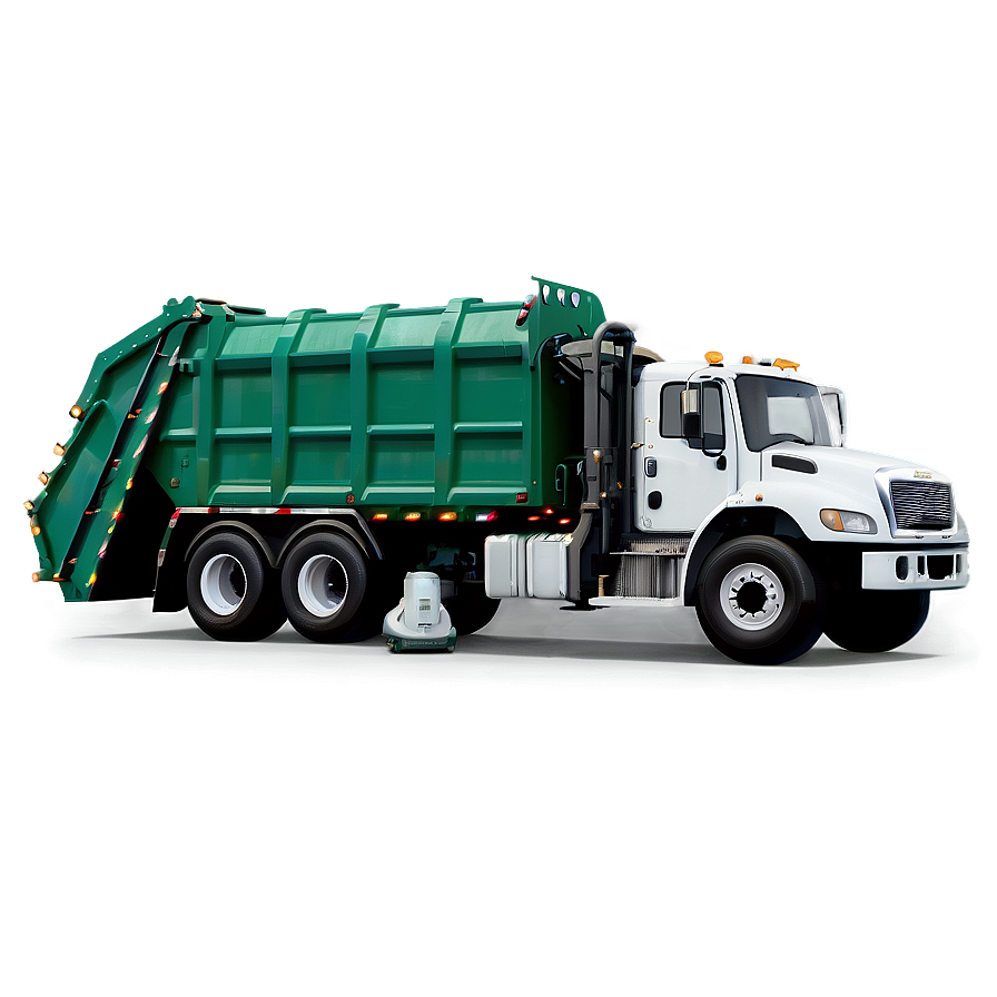 Garbage Truck With Lights Png 76