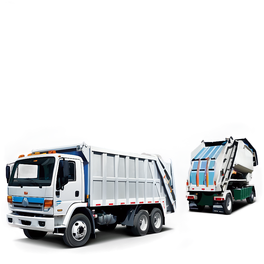 Garbage Truck With Logo Png Reb