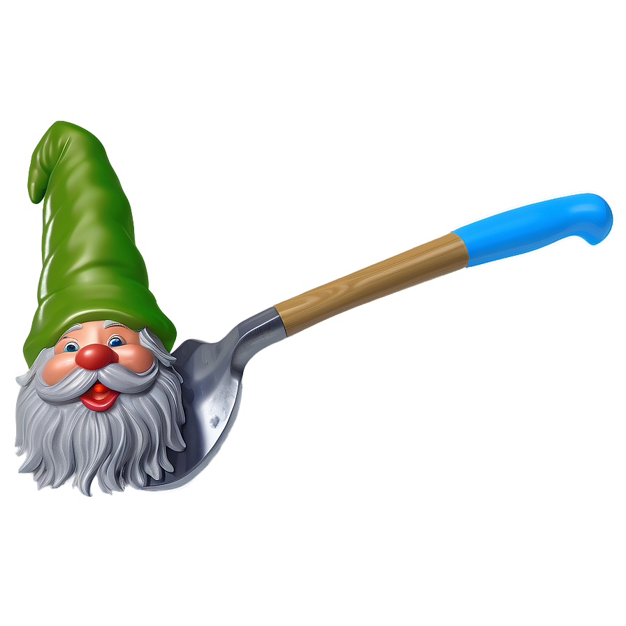 Garden Gnome With Shovel Png 06132024