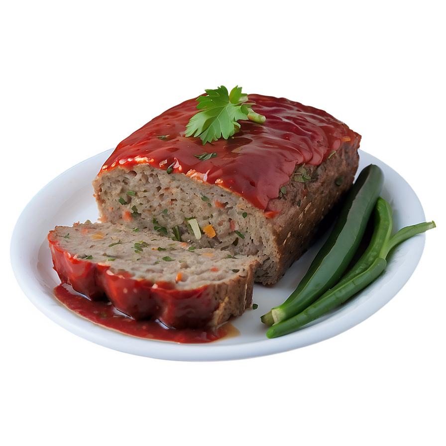 Garden Herb Meatloaf Png Okf55