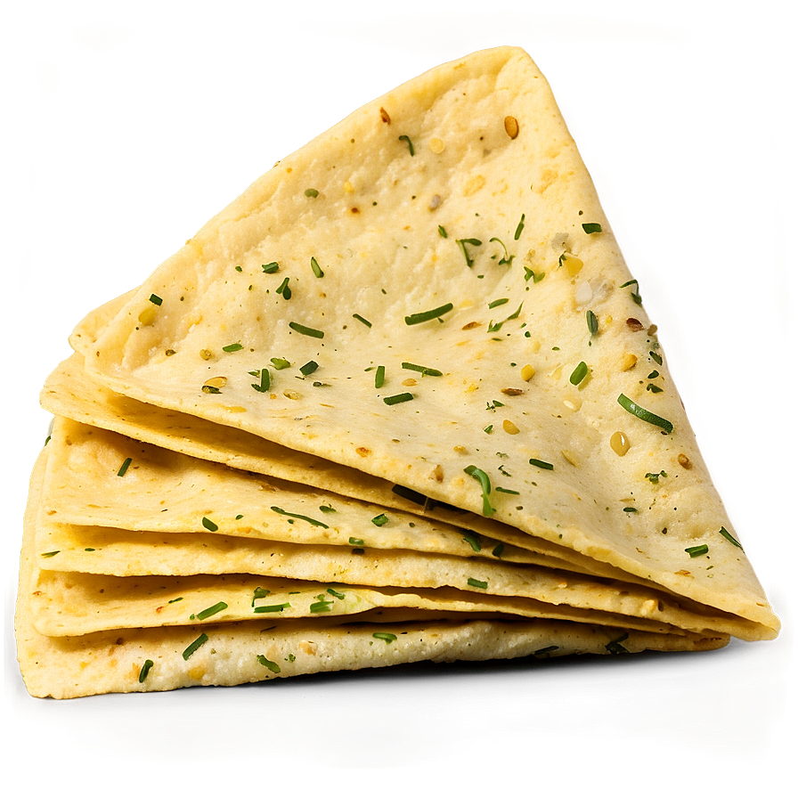 Garden Herb Tortilla Chip Png 06212024