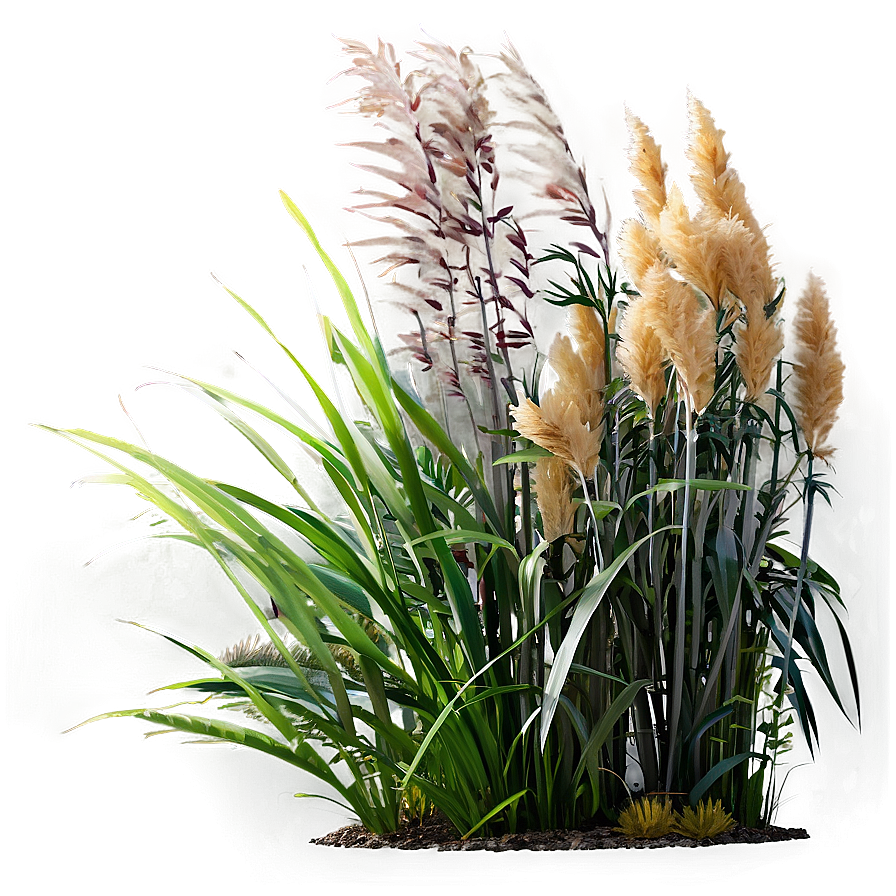 Garden Ornamental Grass Png 41