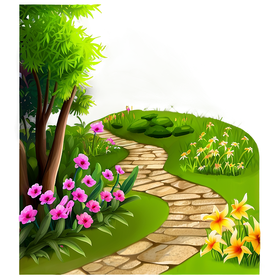 Garden Path Png 86