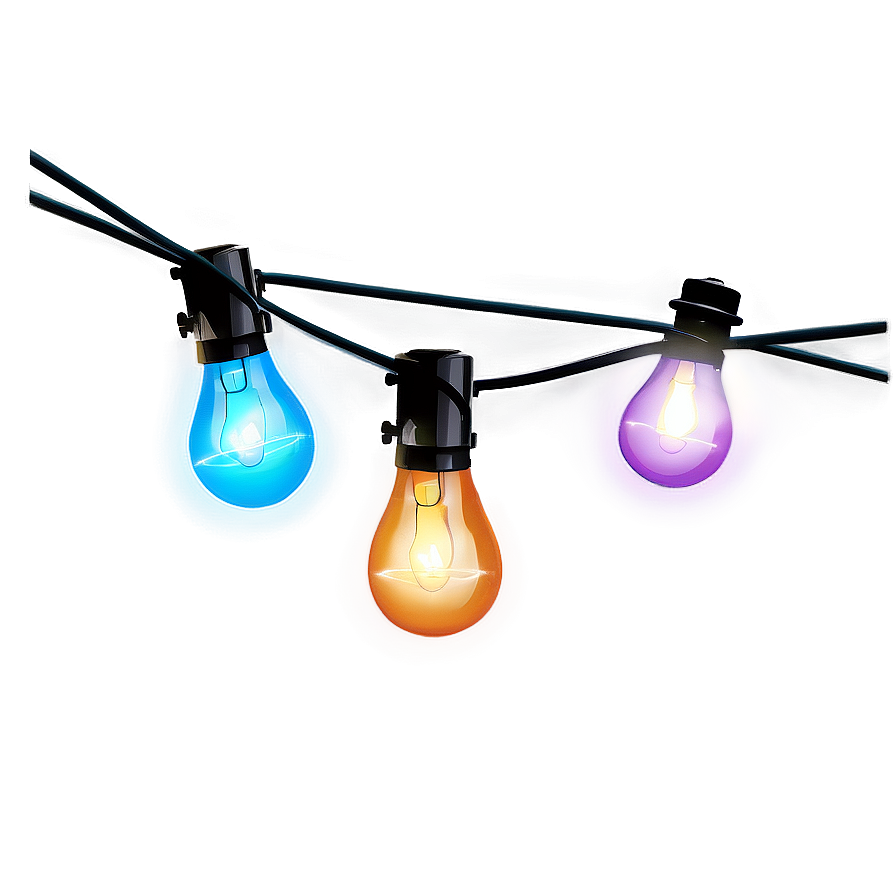 Garden String Lights Png 05252024