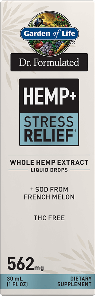 Gardenof Life Hemp Stress Relief Drops