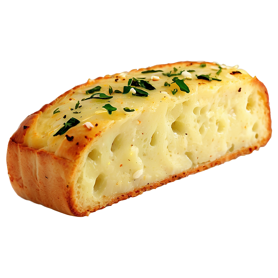 Garlic Bread Slice Png 06132024