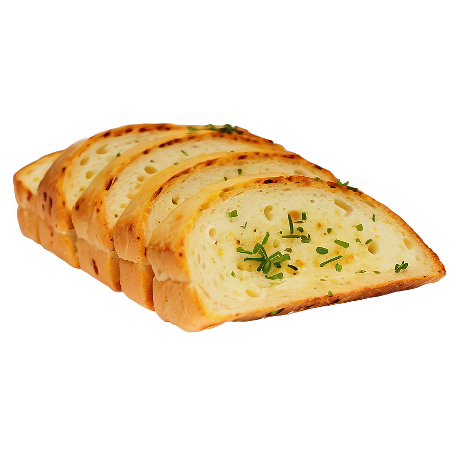 Garlic Bread Slice Png 06132024