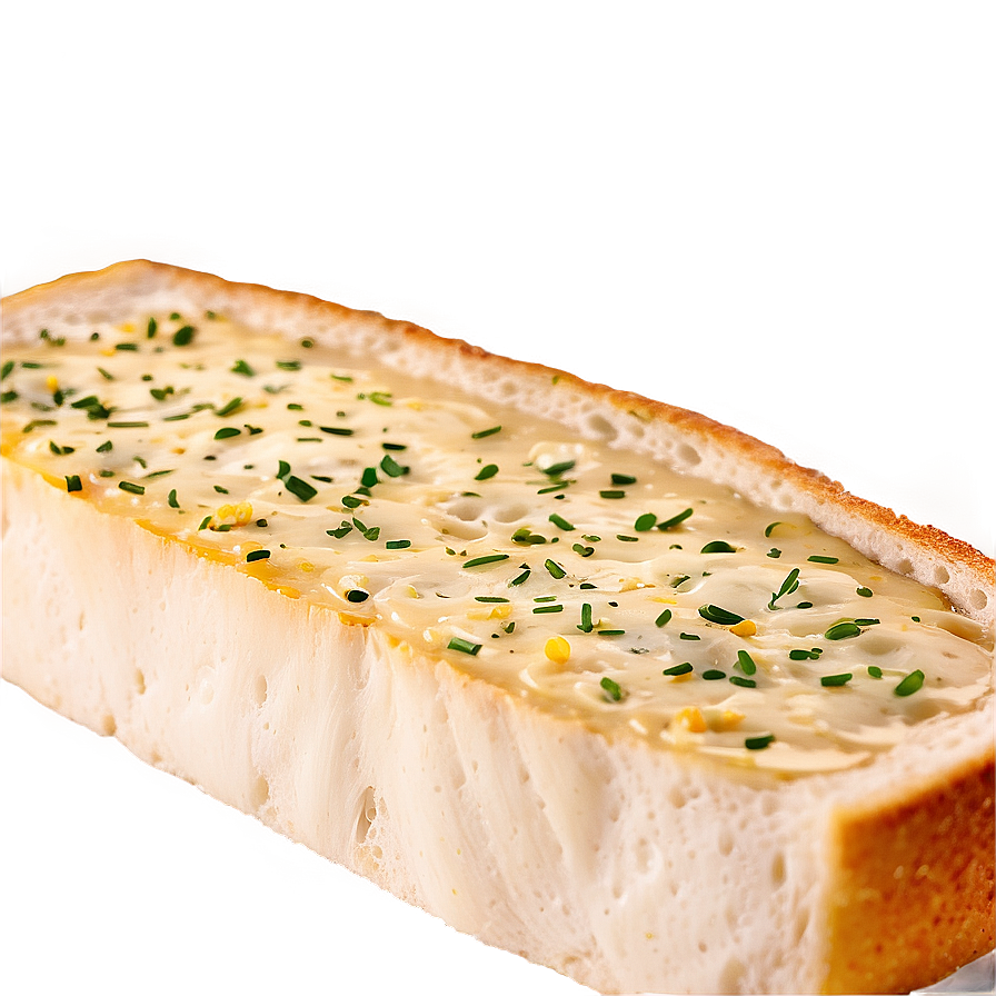 Garlic Bread Slice Png Top