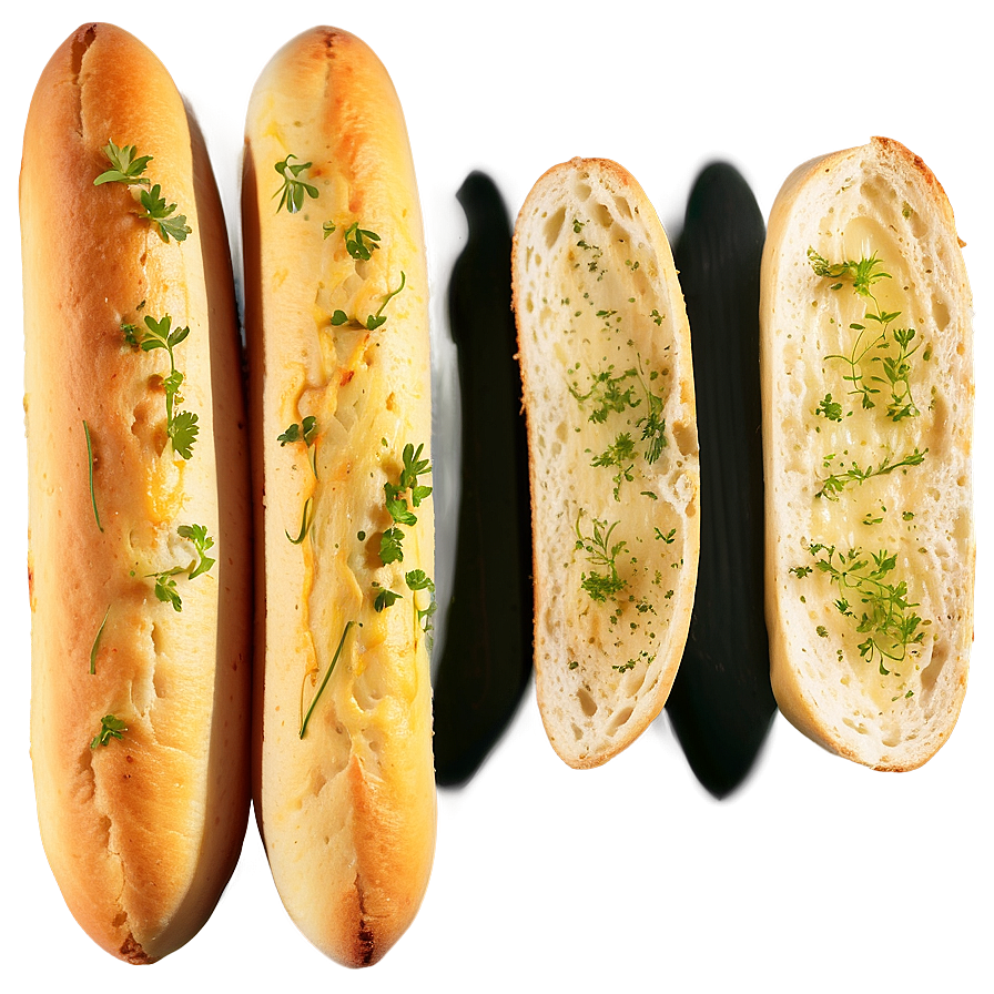 Garlic Bread With Herbs Png 06272024