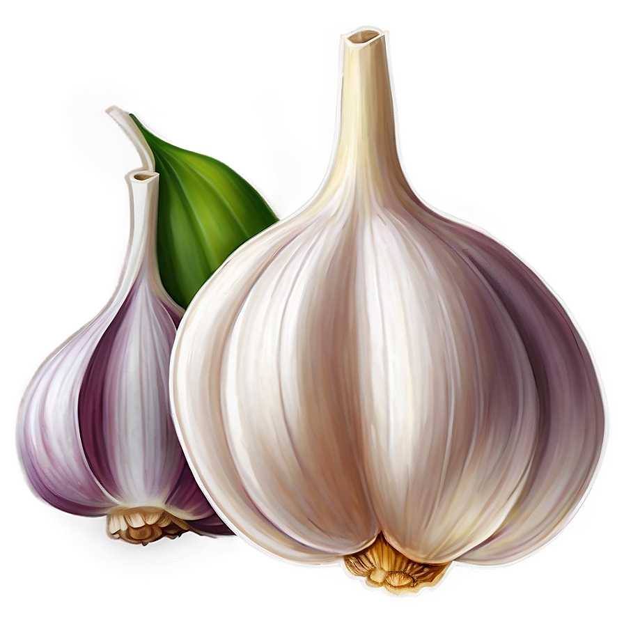 Garlic Illustration Png Djg