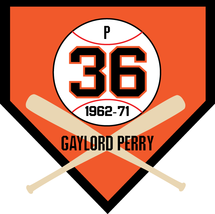 Gaylord Perry Baseball Plaque