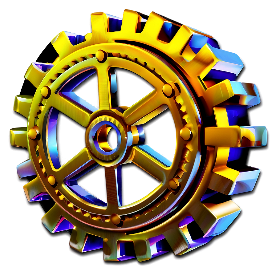 Gear Cluster Icon Png Cwk56