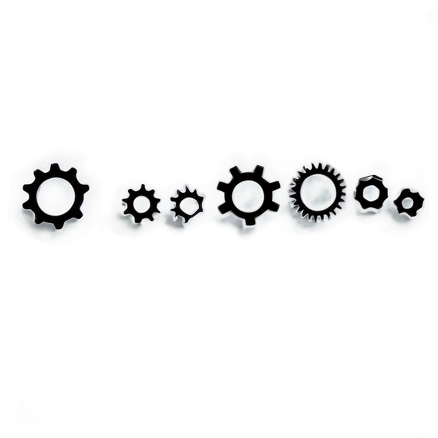 Gears Sketch Png Som