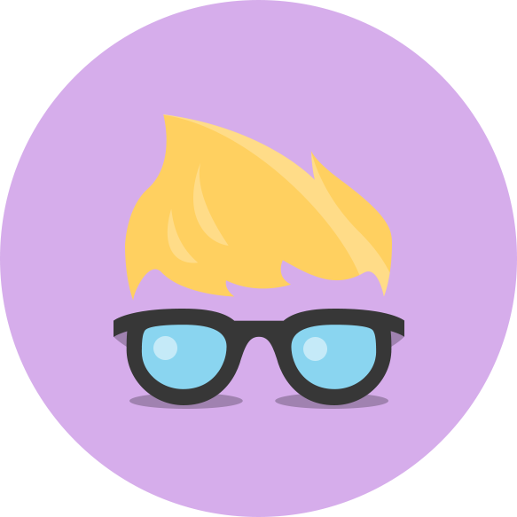 Geeky Flame Hairstyle Icon