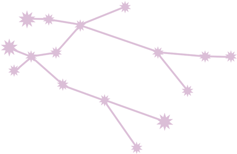 Gemini Constellation Outline