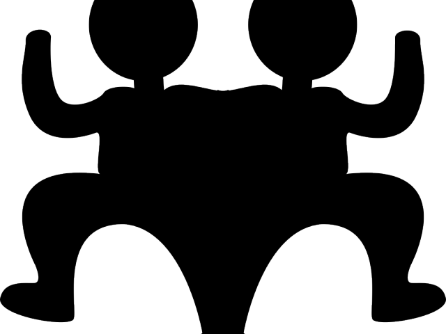 Gemini Zodiac Symbol Silhouette