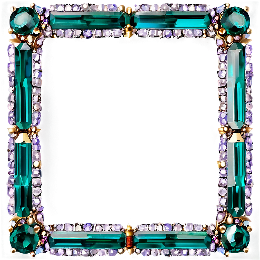 Gemstone Photo Frame Png 48