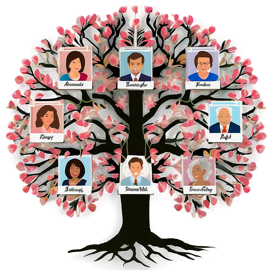 Genealogy Tree For Family Reunion Png 06212024