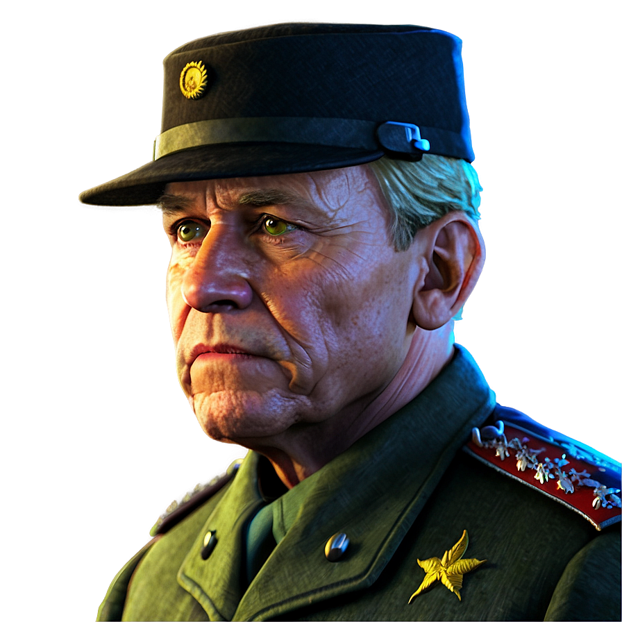 General In Battlefield Png Xsw